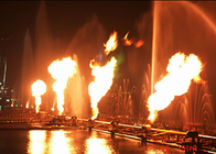 آب سطحی آب آتش ویژگی / رقص موسیقی چشمه DMX نوع نور تامین کننده