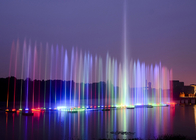چشمه آب چند رنگی، RGB LED آب سبک بزرگ مقیاس تامین کننده