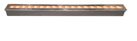 طول متغیر RGB دیوار نور واشر برای استخر استخر فولاد ضد زنگ تامین کننده