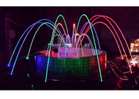 پارک آبی پارک رقص فنجان Jet Laminar با RGB LED Light CE / RoSH Certified تامین کننده