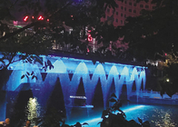 دیوار تزئینی دیجیتال آب قلاب پرده برای هتل لابی دفتر و خانه تامین کننده
